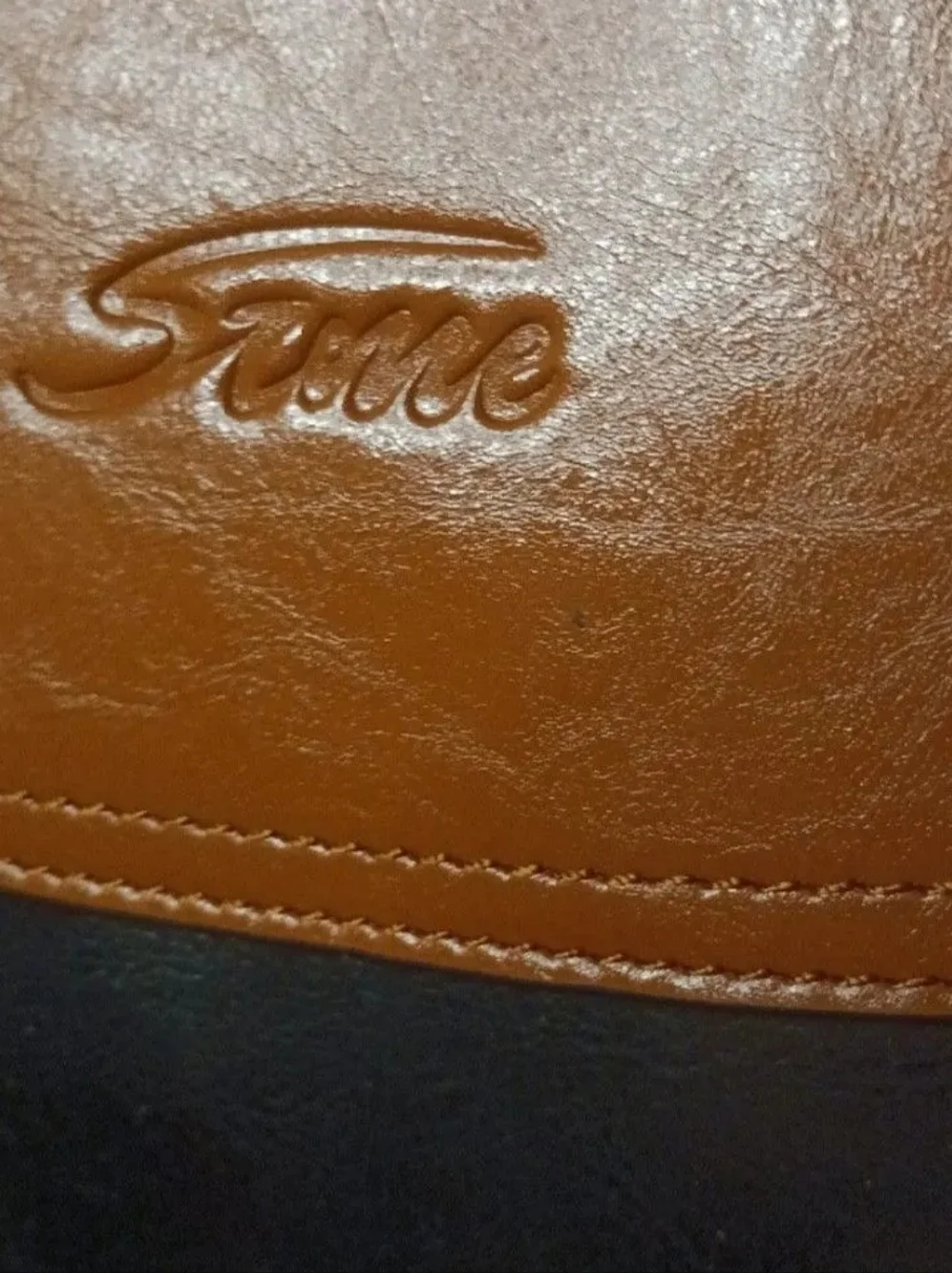 Women's Sunee Folio Gorgeous Bicolor Black And Congac